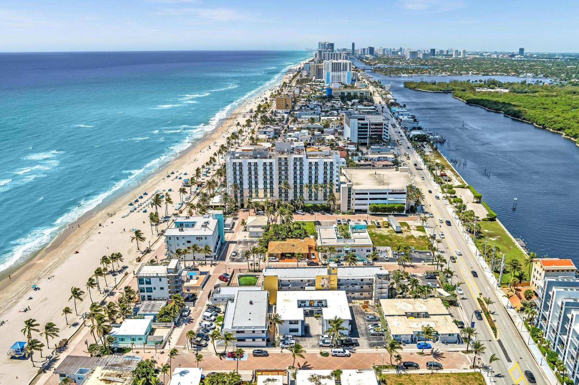 Beachfront & Pool Near Marriott Hollywood Beach Eksteriør bilde