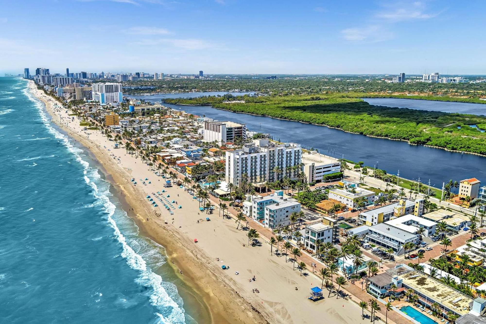 Beachfront & Pool Near Marriott Hollywood Beach Eksteriør bilde