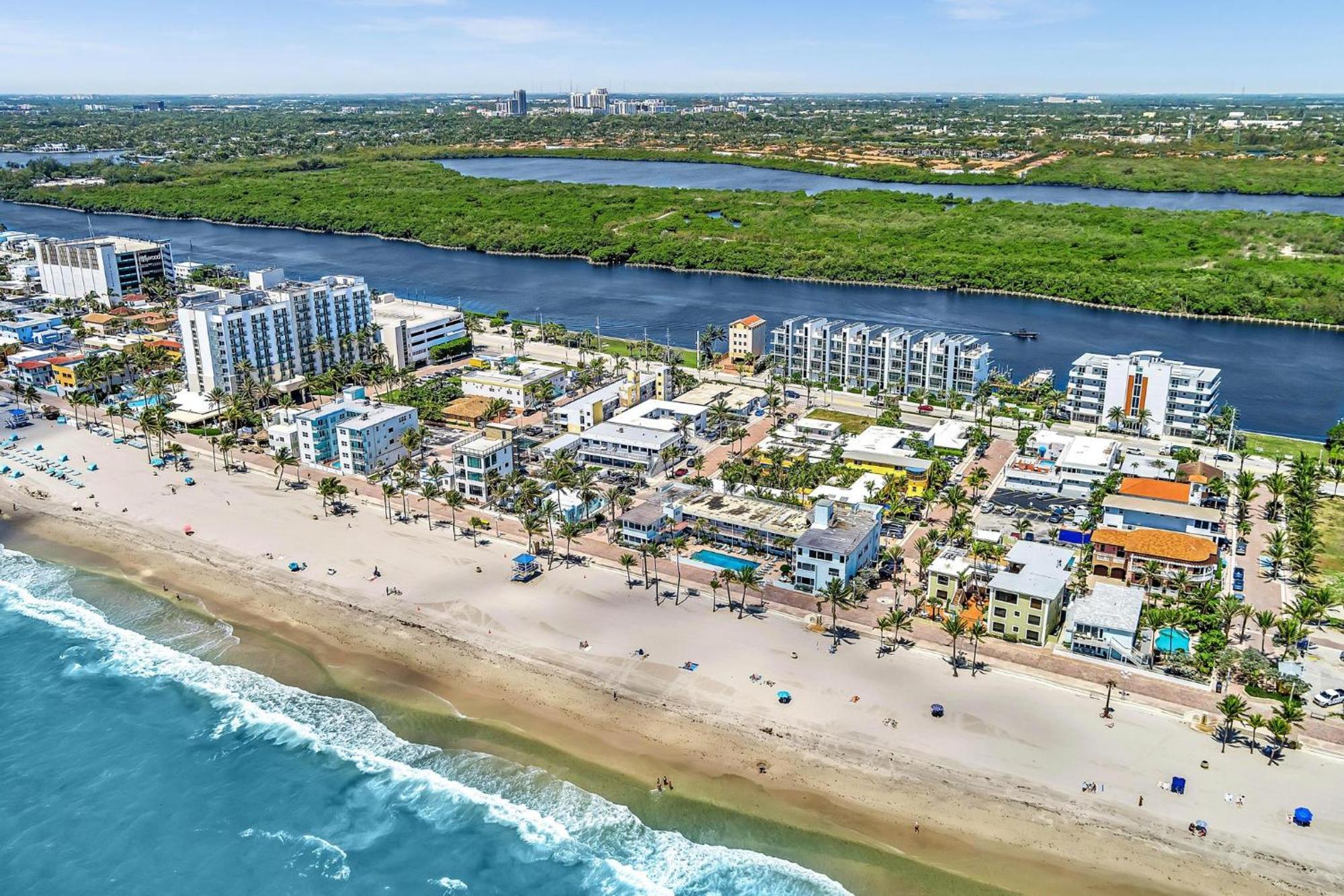 Beachfront & Pool Near Marriott Hollywood Beach Eksteriør bilde